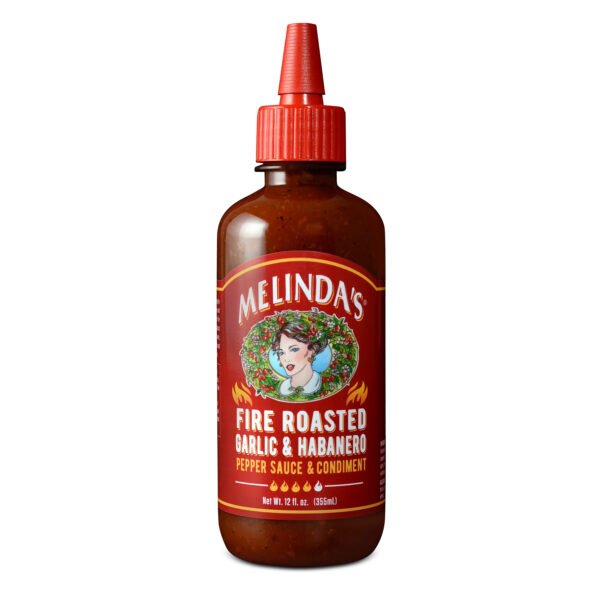 Melinda’s Fire Roasted Garlic Hot Sauce 355ml
