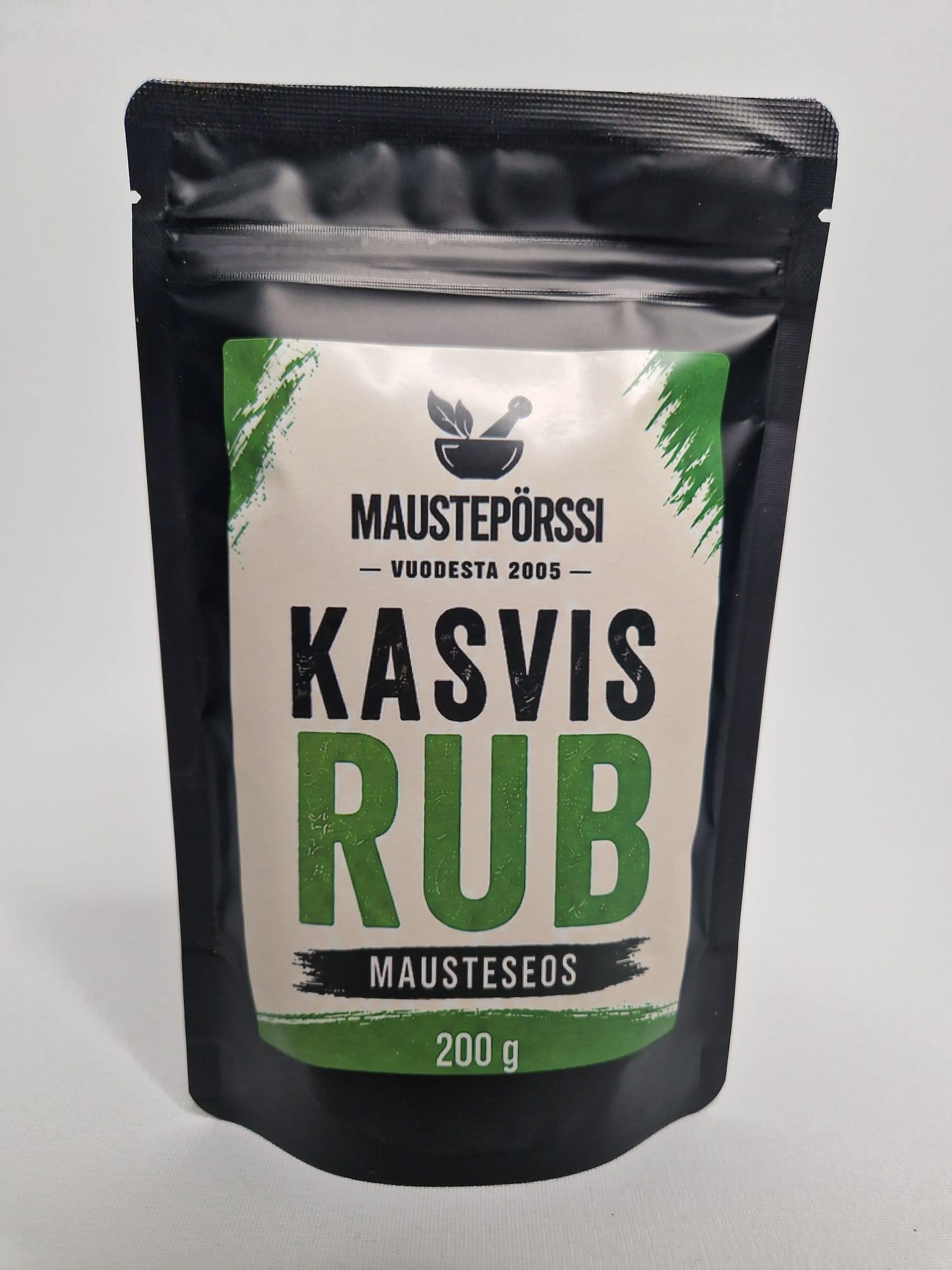 Maustepörssi Kasvis RUB 200g