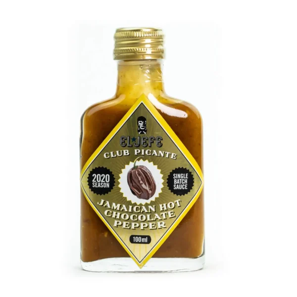 El Jefe Jamaican Hot Chocolate Pepper Sauce 100ml