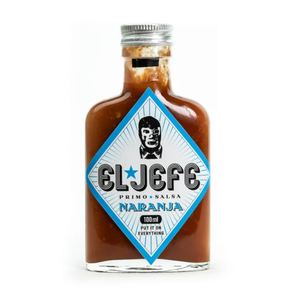 El Jefe Primo Salsa Naranja Hot Sauce 100ml
